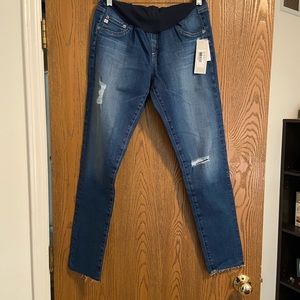 Maternity super skinny ankle jeans by AG